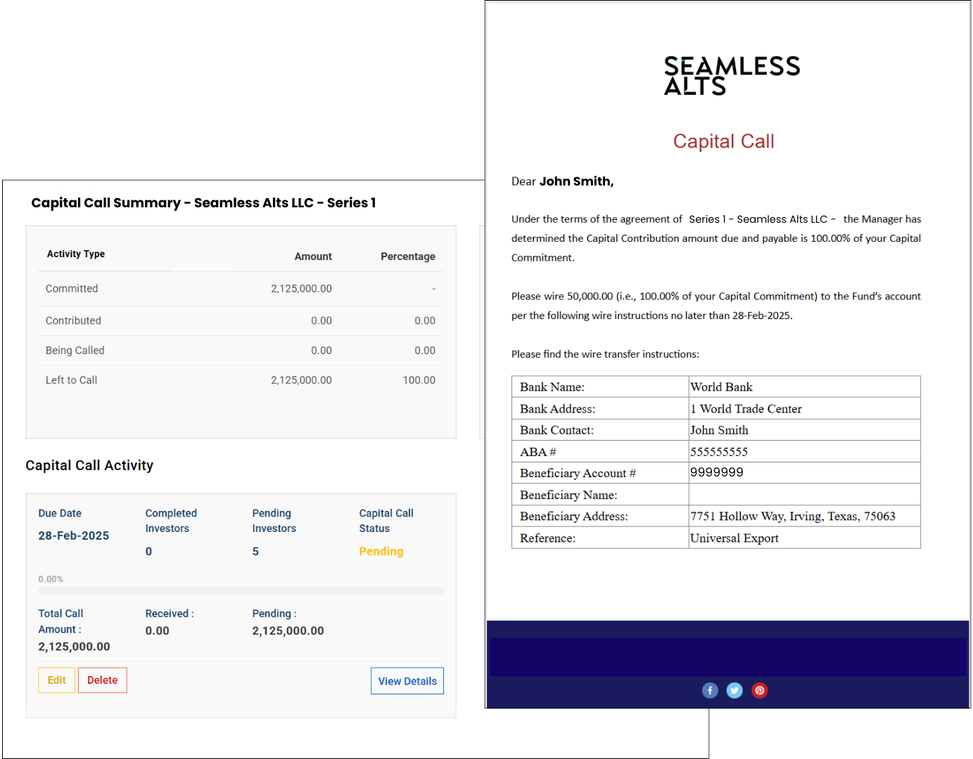 Investor Illustration